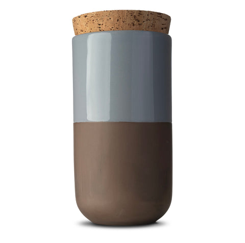 Canister with Cork Lid  |  XLarge  |  Fog