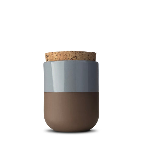 Canister with Cork Lid  |  Medium  |  Fog