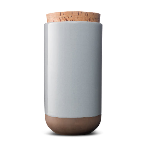 Canister with Cork Lid  |  XLarge  |  Fog