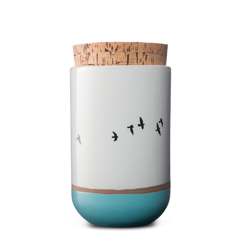Canister with Cork Lid  |  Large  |  Horizon