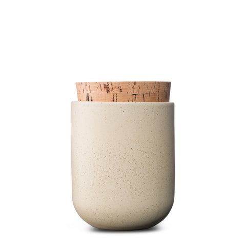 Canister with Cork Lid  |  Medium  |  Sand
