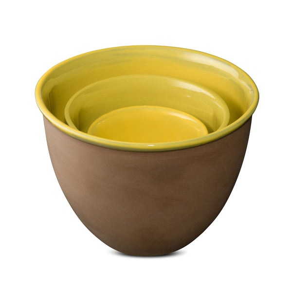 Nesting Bowls Set of 3 | Sunflower Yellow